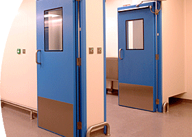 click to enlarge - ClearSphere Polyester-Coated Sheet Steel Door